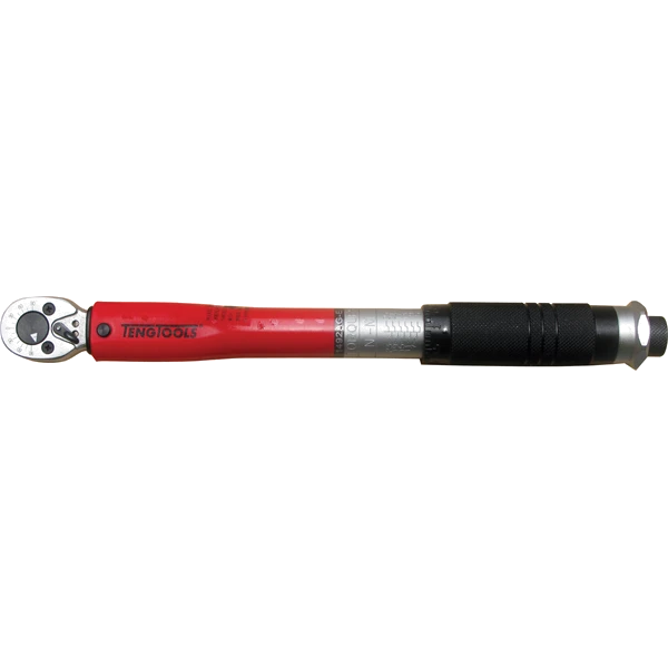 Teng 1/4in Dr. Torque Wrench 5-25Nm / 4-18ft/lb
