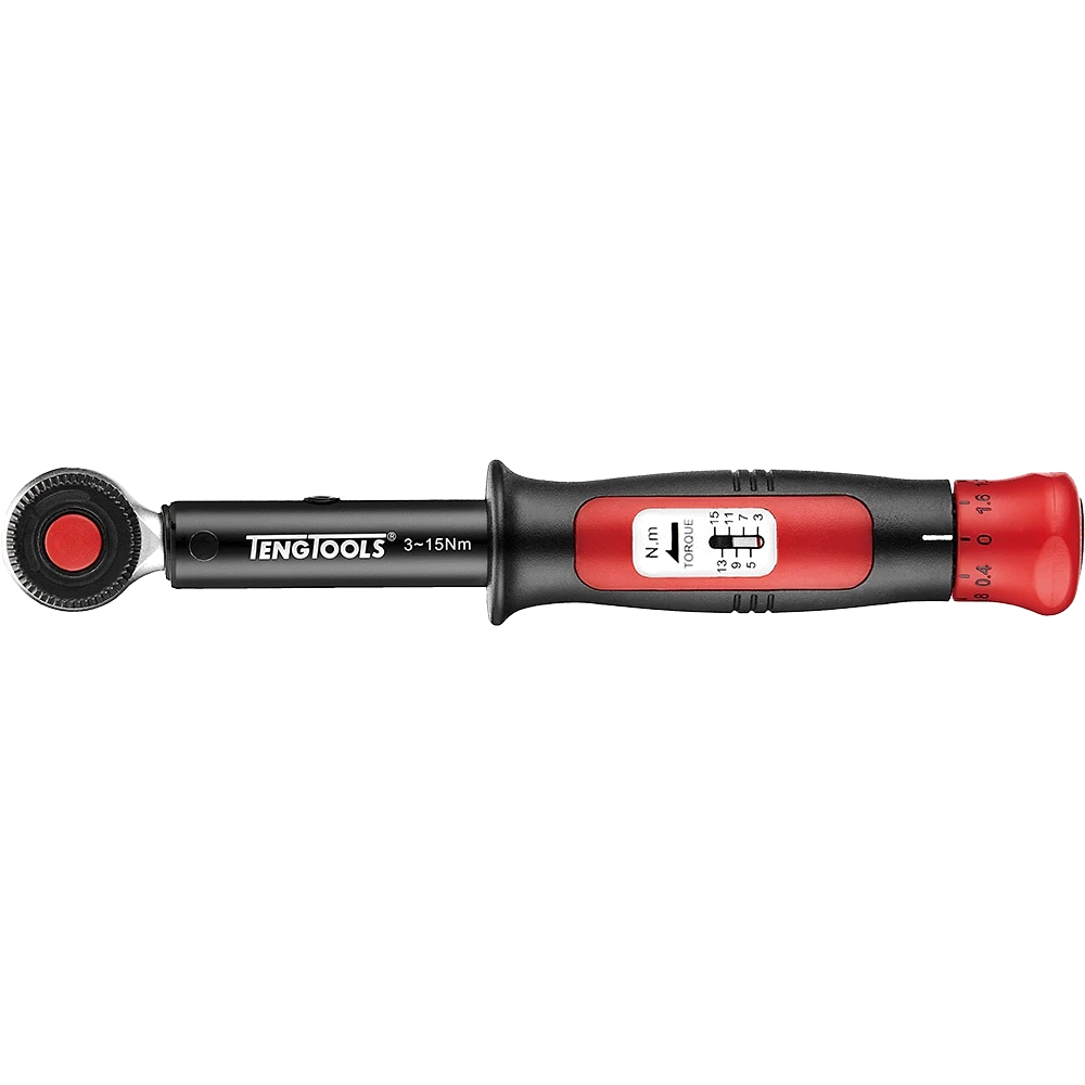 Teng 1/4in Torque Wrench Plus 3 - 15Nm