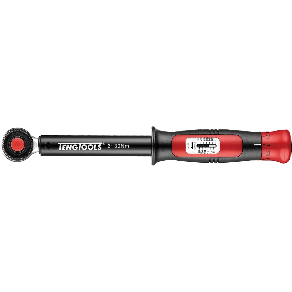 Teng 1/4in Torque Wrench Plus 6 - 30Nm