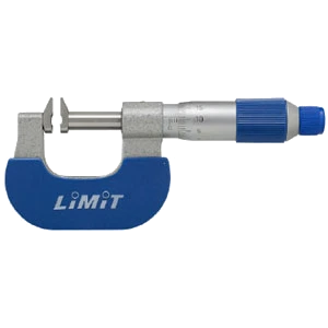 LiMiT TOOTH MICROMETER 0-25MM (DIN863/1)**