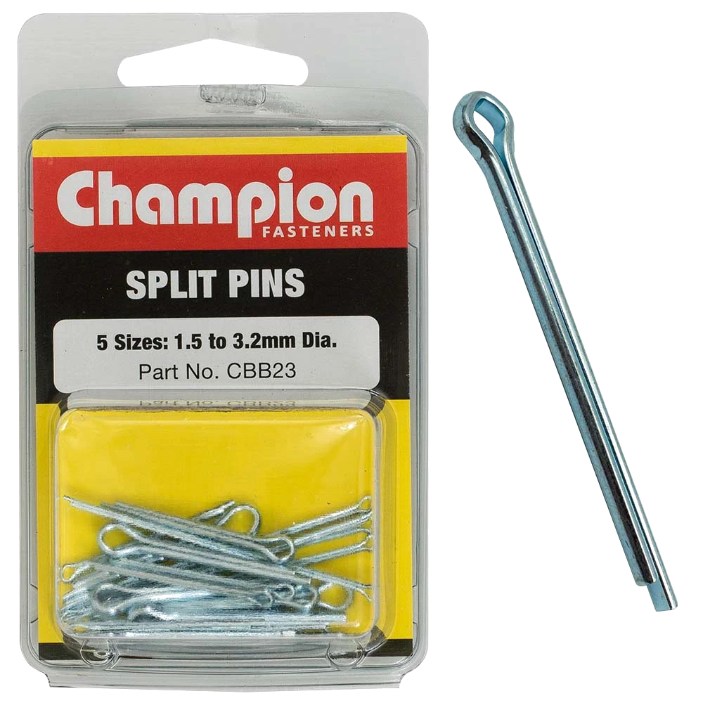 Champion 25Pc Metric Split (Cotter) Pin Assortment