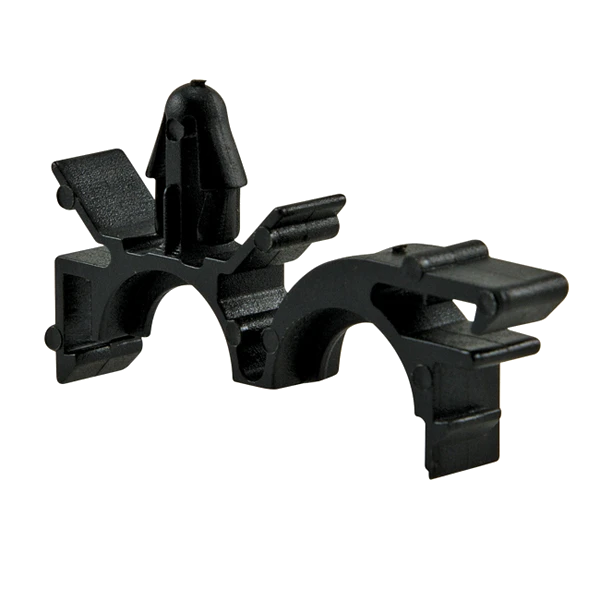 Champion 9mm Universal Pipe Clip Black - 50pk