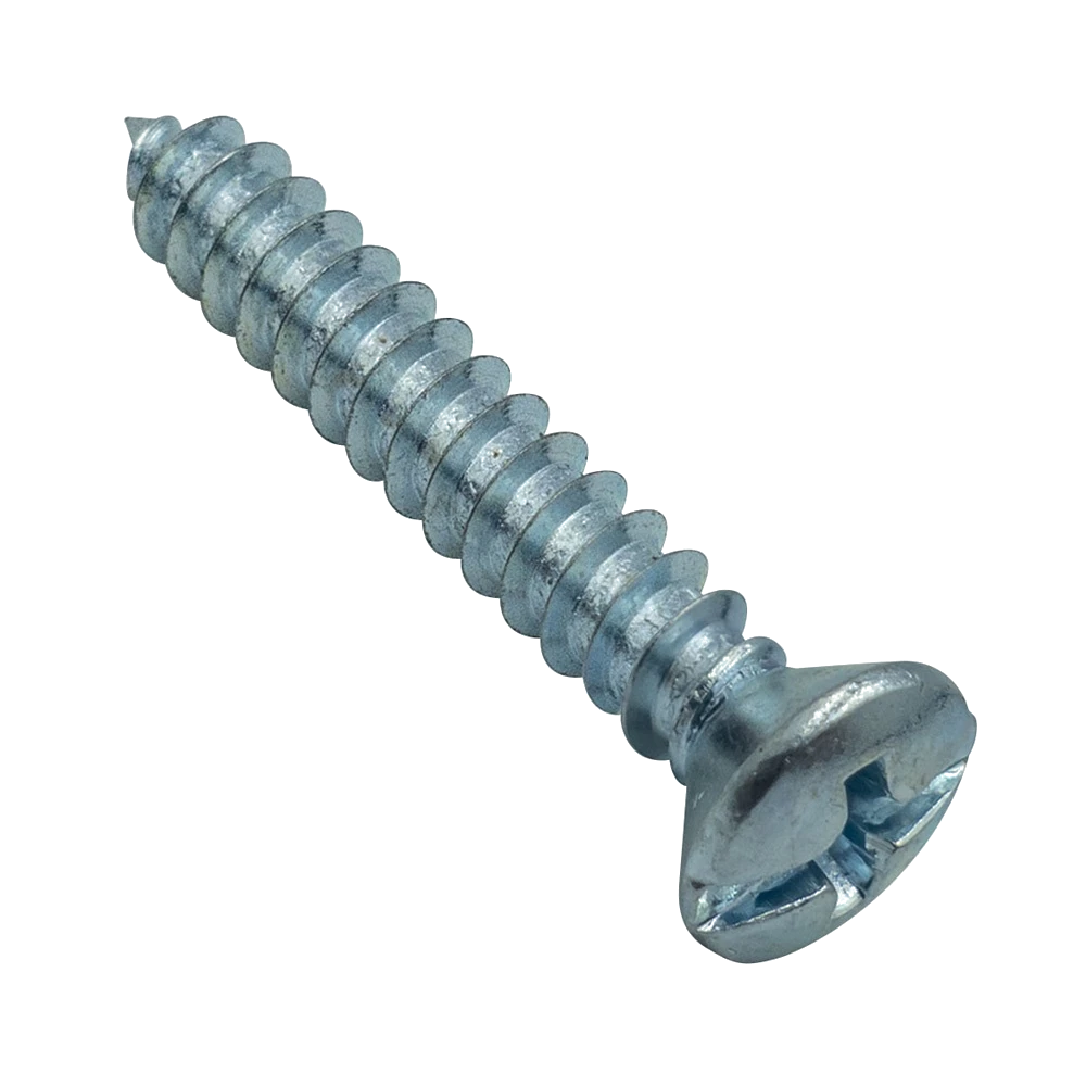 Champion 6G x 3/4in S/Tapping Screw Raised Head Slot - 100pk