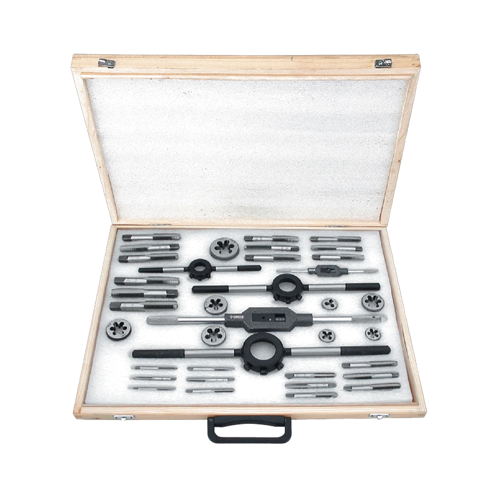 Groz 37 Piece Metric Tap & Die Set (M6-M20)