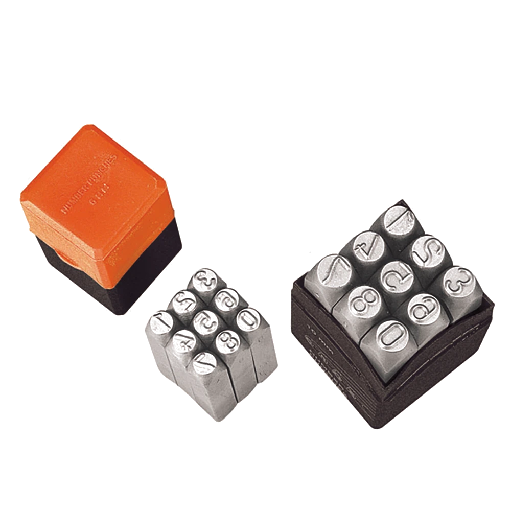 Groz Number Punch Set 4mm