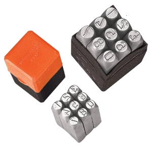 Groz Number Punch Set 6mm