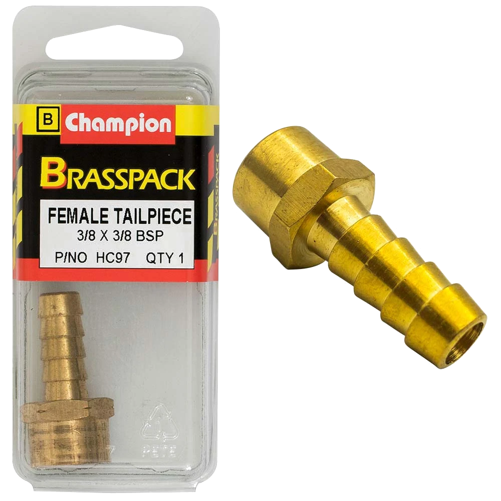 Champion Brass 3/8in x 3/8in Female Tailpiece