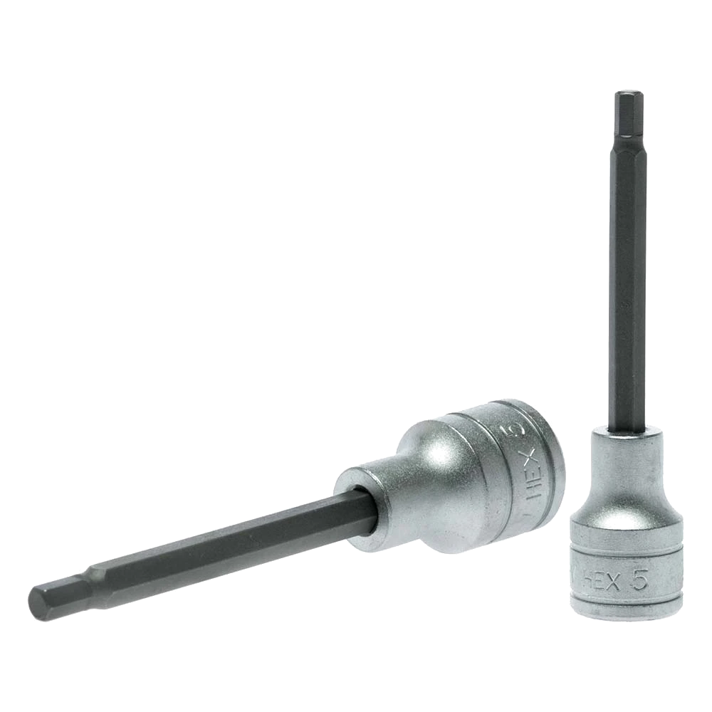 Teng 1/2in Dr. Bit Socket Hex 14mm x 100mm (L)