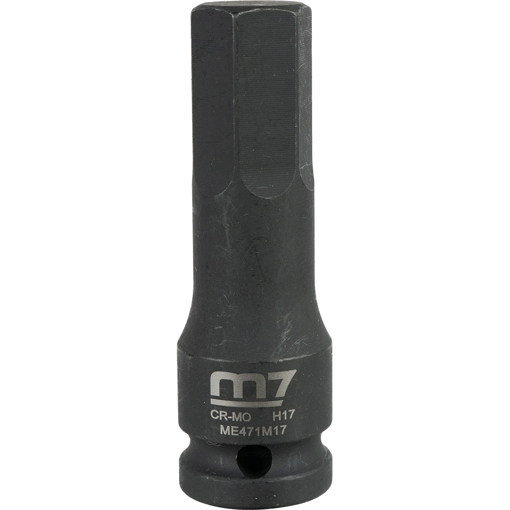 M7 Impact In Hex Socket  1/2in Drive  17mm