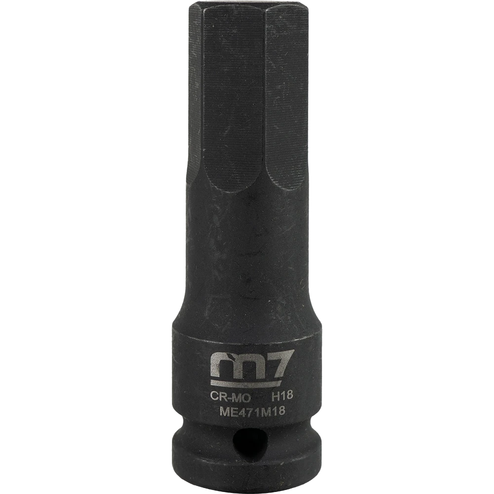 M7 Impact In Hex Socket  1/2in Drive  18mm