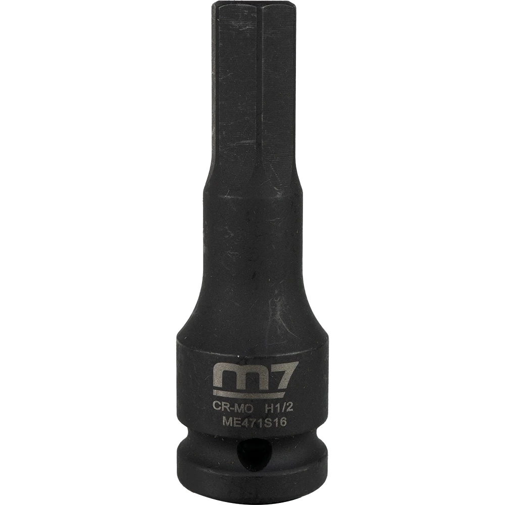 M7 Impact In Hex Socket  1/2in Drive  1/2in