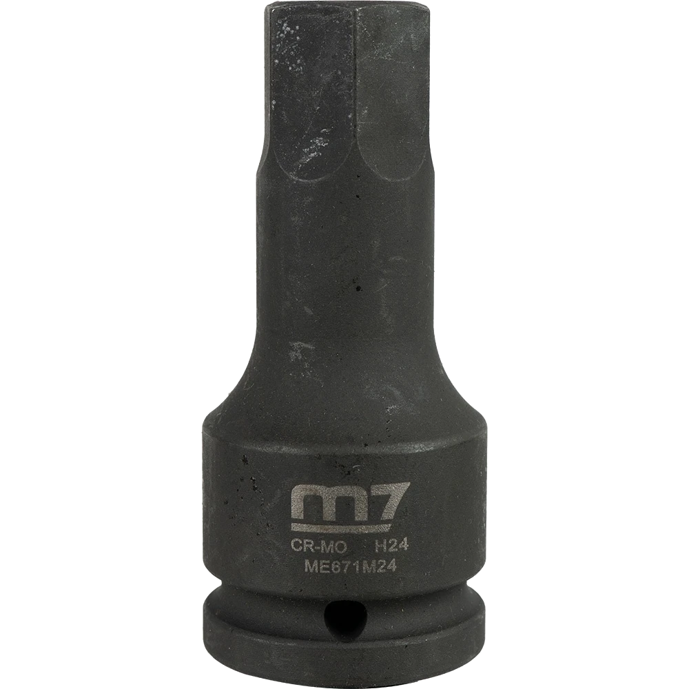M7 Impact In Hex Socket  3/4in Drive  24mm