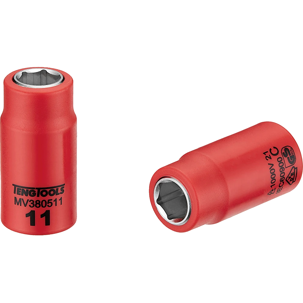 Teng 1000V VDE 3/8in Dr. Insulated Socket 11mm