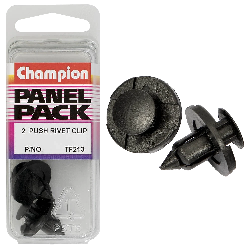 Champion Push Rivet 20mm(Head) 2pk