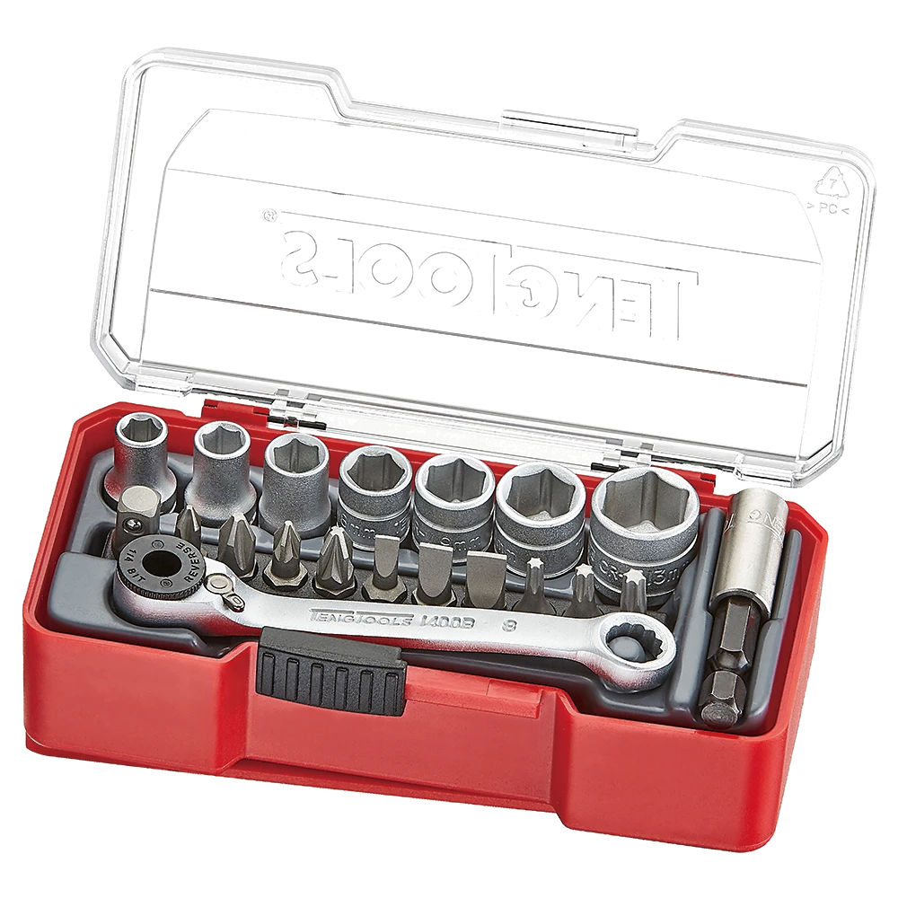 Teng 20pc 1/4in Dr. Socket Set 5.5-13mm
