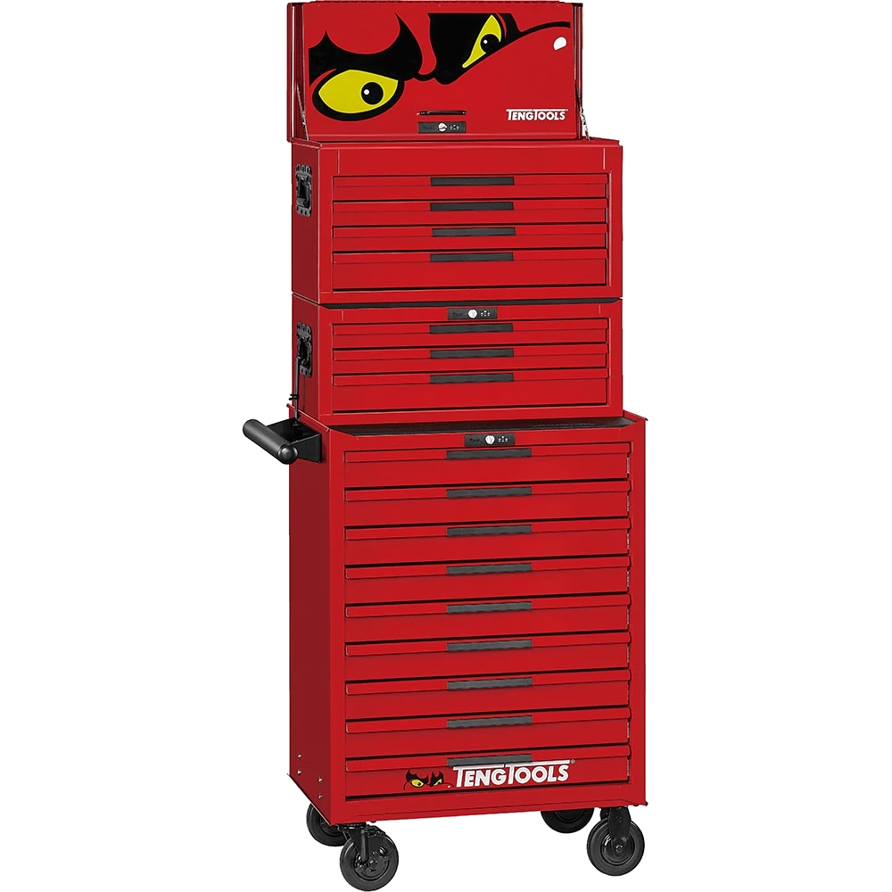 Teng 1033pc Pro35™ 26in Mega Master Tool Kit - Red