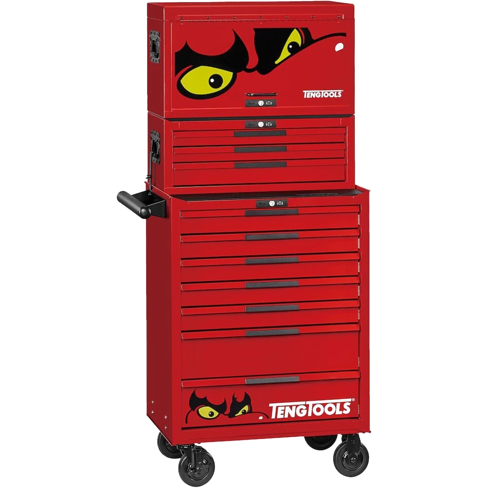 Teng 1034pc Pro35™ 26in Stack Tool Kit - Red