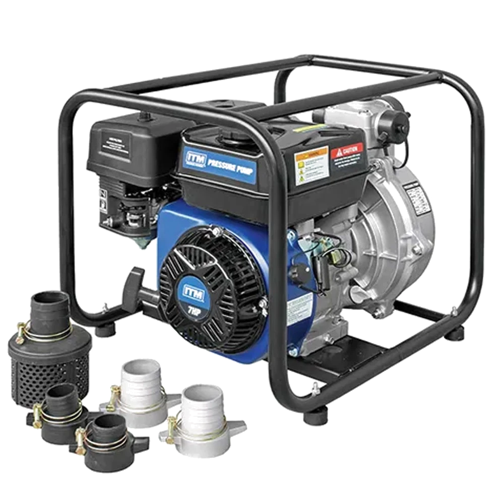ITM Water Pressure Pump Petrol Twin Impeller 7HP