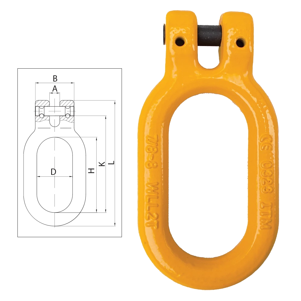 ITM G80 Clevis Single Master Link-7-8mm Chain