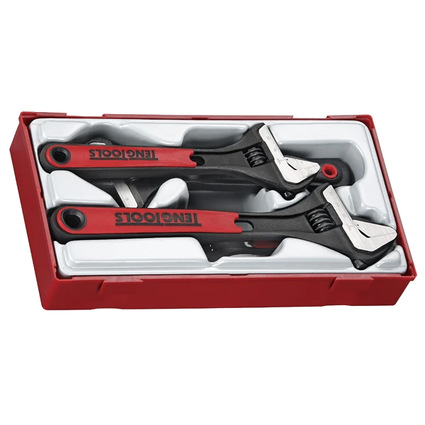 Teng 4pc Adjustable Wrench Set - TC-Tray