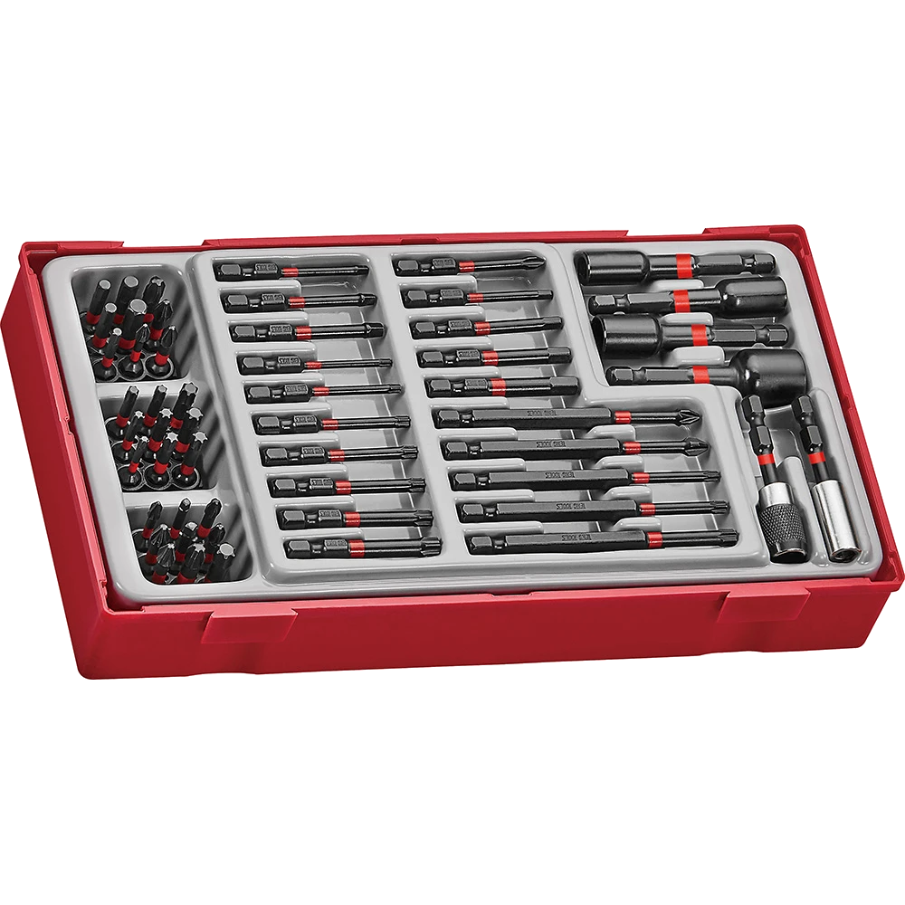 Teng 53pc Bits Set Impact - TC-Tray