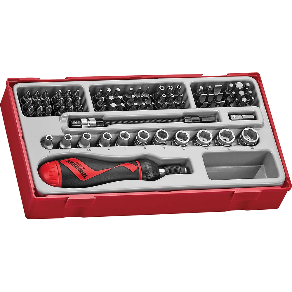 Teng 84pc MD Bits & Socket Set - TC-Tray