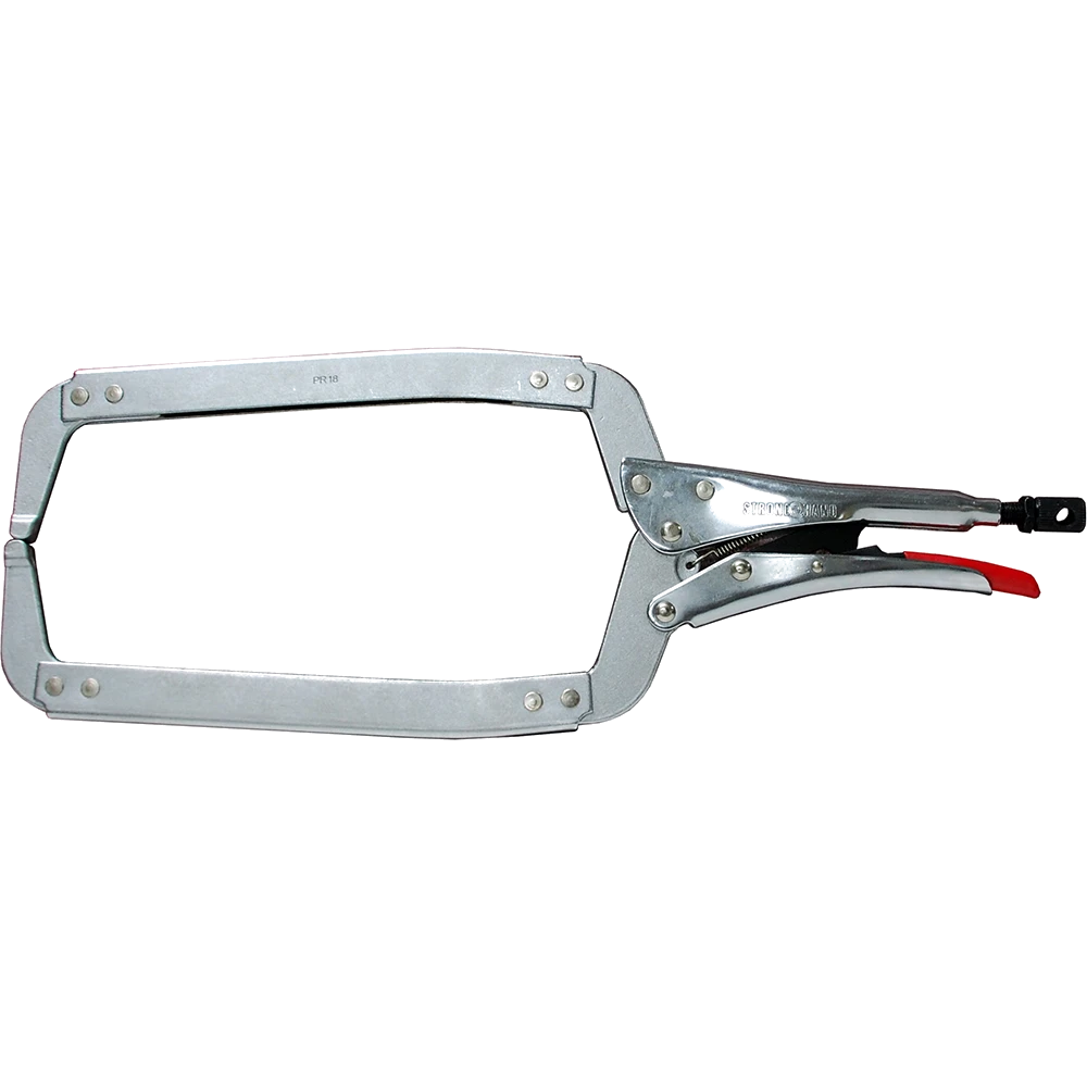Stronghand Locking C-Clamp (OAL 450mm Round Tip)