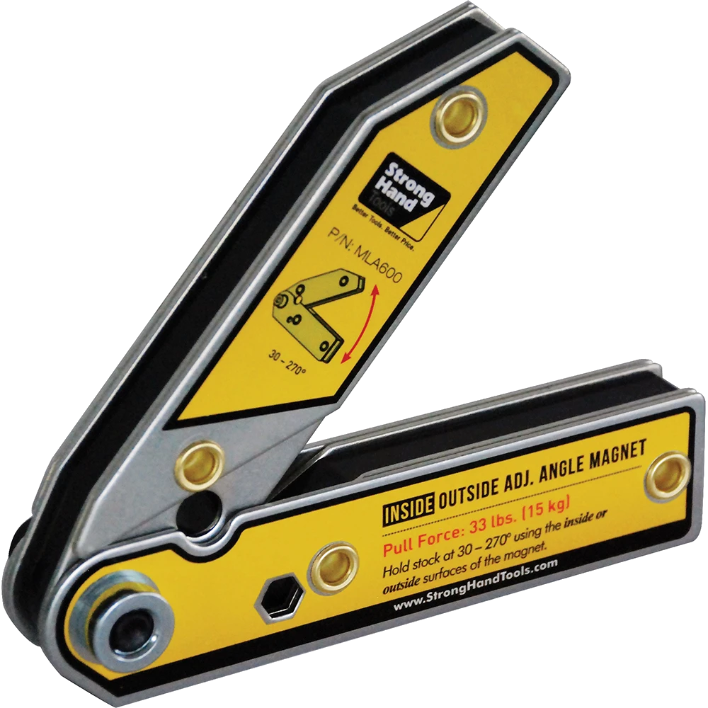 Stronghand Adj. Inside/Outside Angle Magnet-156x156x20mm