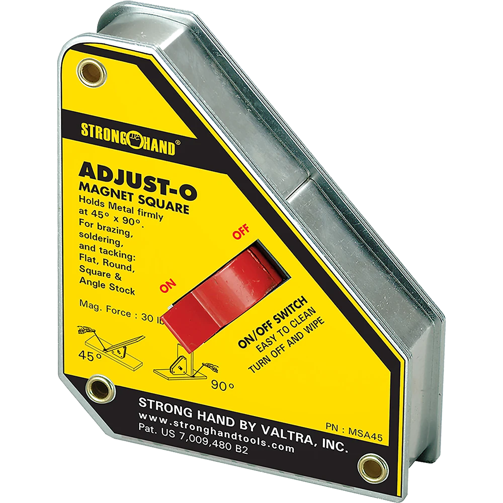 Stronghand Adjust-O Magnet Square 45/ 90deg. 35KG