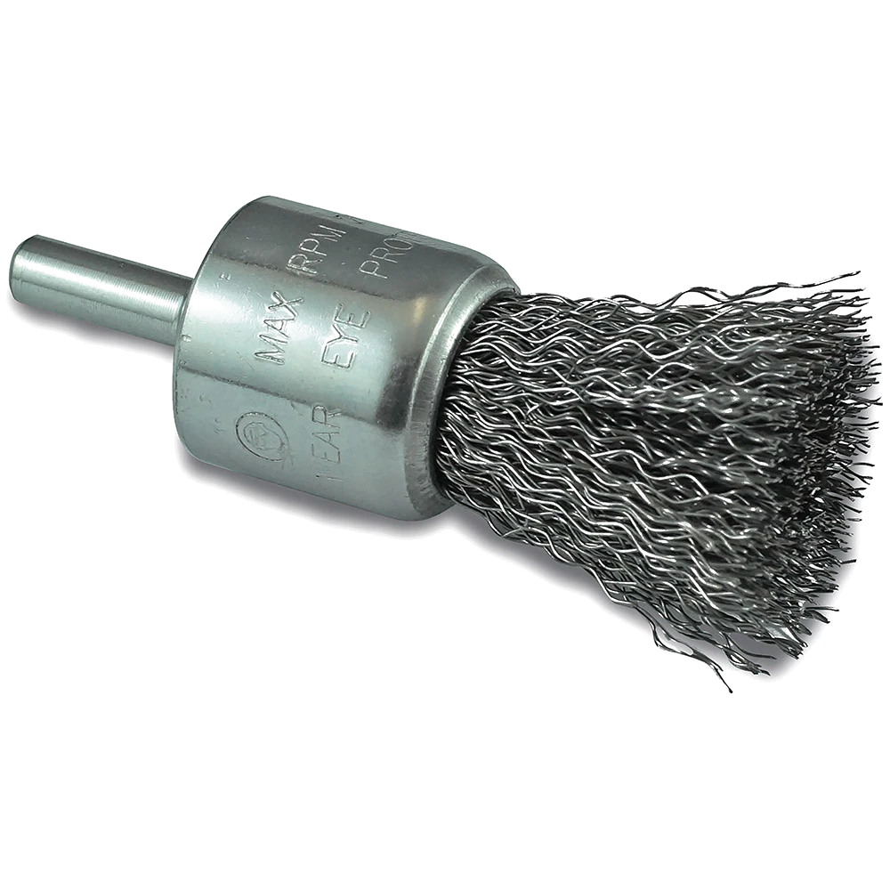 ITM Crimp Wire End Brush Stainless HSS 25mm