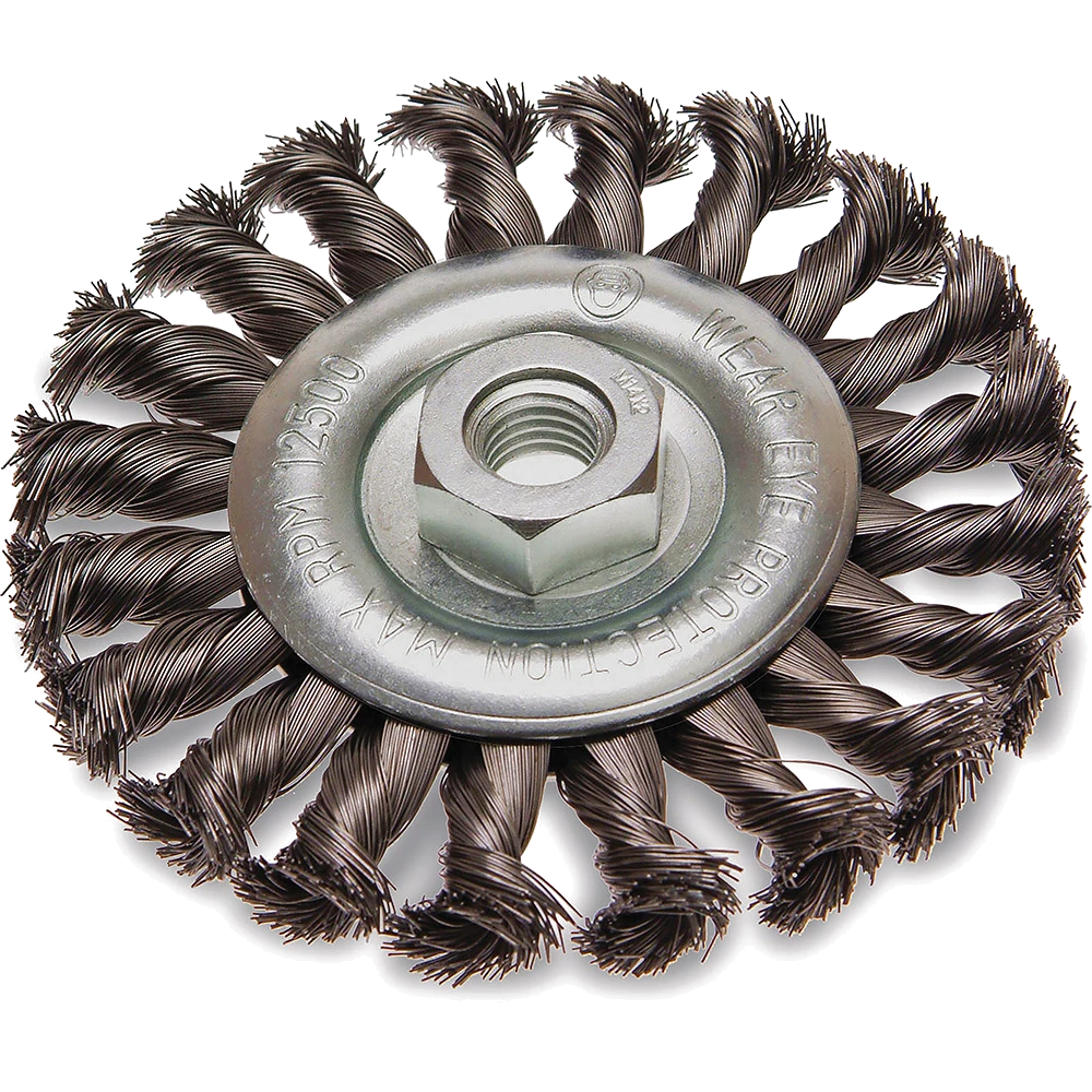 ITM Twist Knot Wheel Brush Steel 125mm