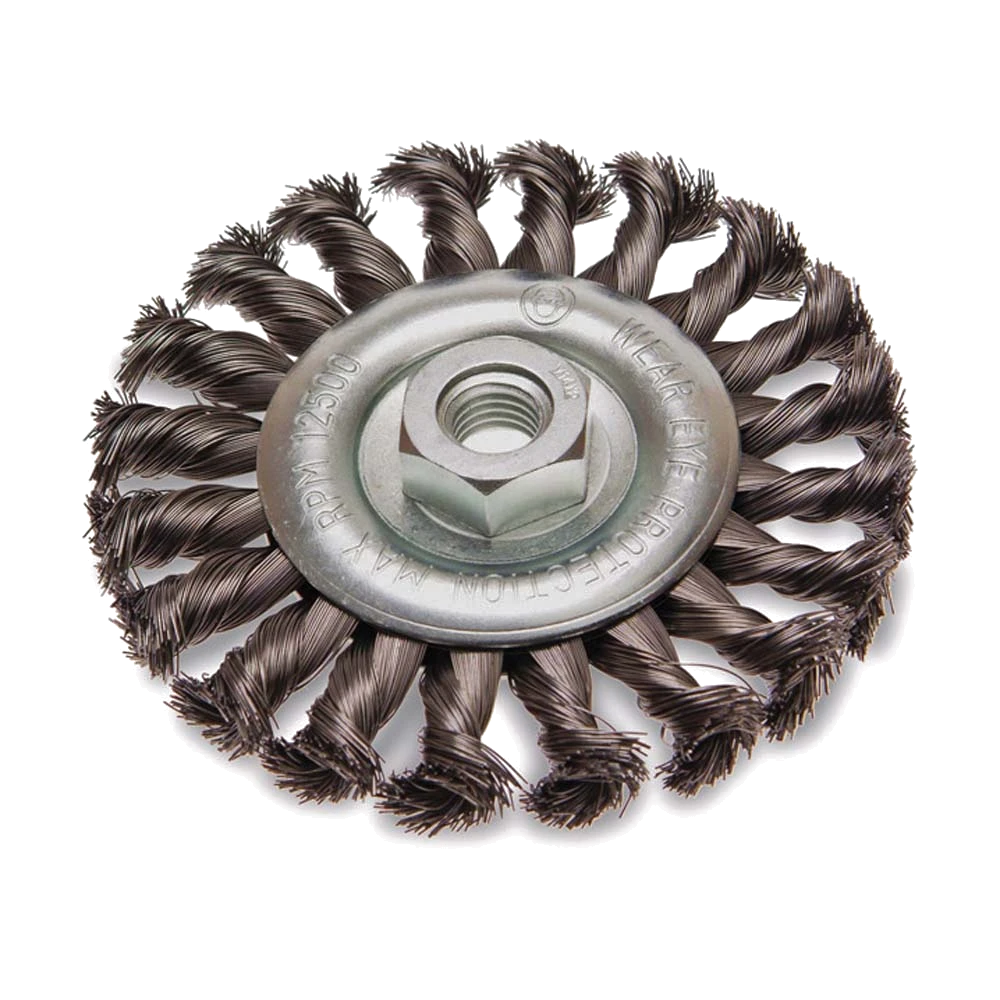 ITM Twist Knot Wheel Brush Steel 200mm