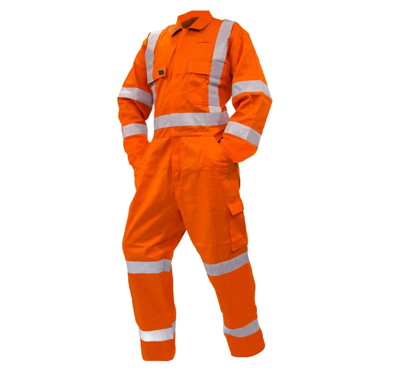 FR Overalls, 12Cal, TTMC, D/N, Orange