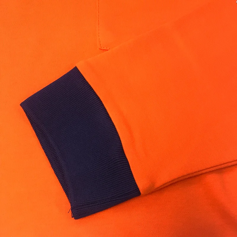 Hi-Vis FR Cotton Polo, 12Cal TTMC D/N, Collar - Image 4