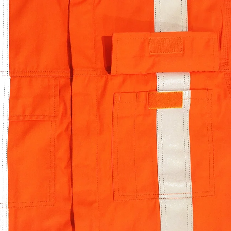 Hi-Vis FR TTMC Jacket, 11Cal, Orange/Navy - Image 2