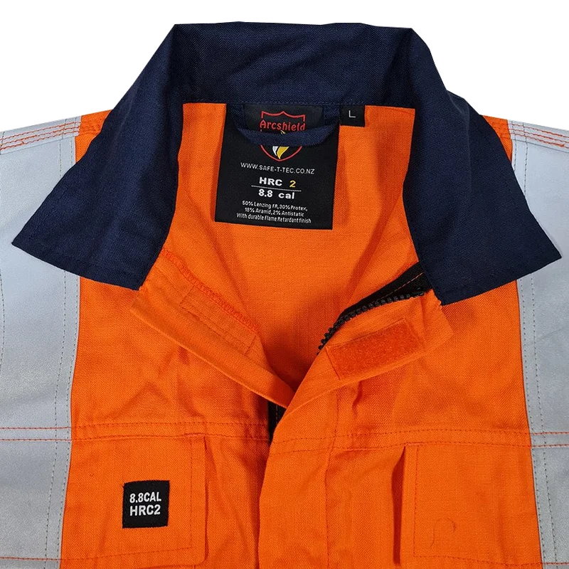 Arcshield TTMC D/N Jacket, 8.8Cal, Ora/Navy - Image 2