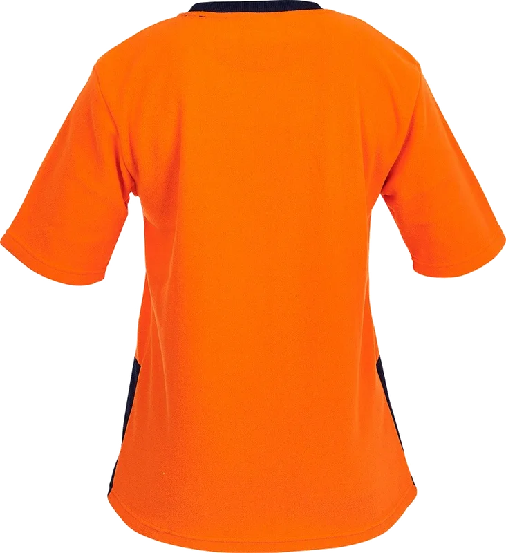 Hi-Vis D/O Polar Fleece Crew Neck T-Shirt - Image 3