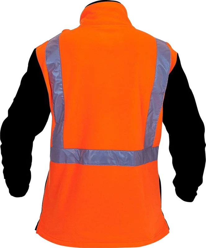 Hi-Vis D/N Polar Fleece 1/2 Zip Tunic - Image 3