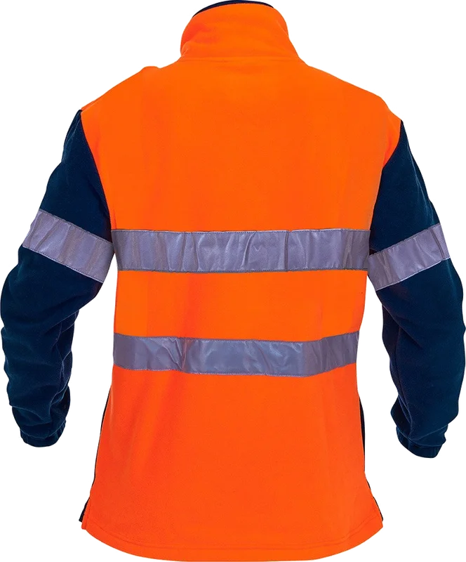 Hi-Vis D/N Hoop Tape Polar Fleece 1/2 Zip Tunic - Image 3