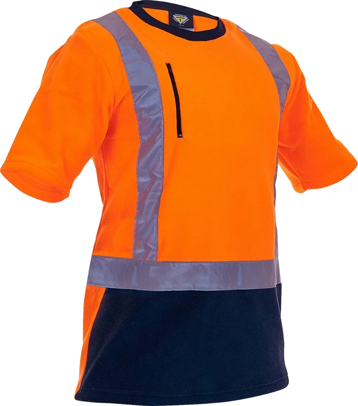 Hi-Vis D/N Polar Fleece Crew Neck T-Shirt