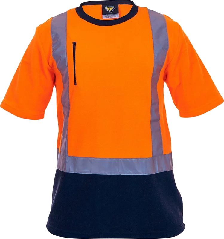 Hi-Vis D/N Polar Fleece Crew Neck T-Shirt - Image 2