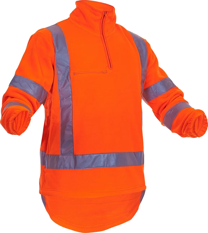 Hi-Vis TTMC X-Back Polar Fleece 1/2 Zip Tunic