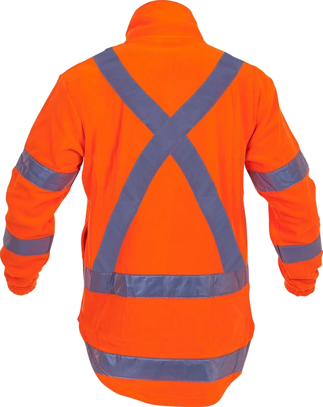 Hi-Vis TTMC X-Back Polar Fleece 1/2 Zip Tunic - Image 3