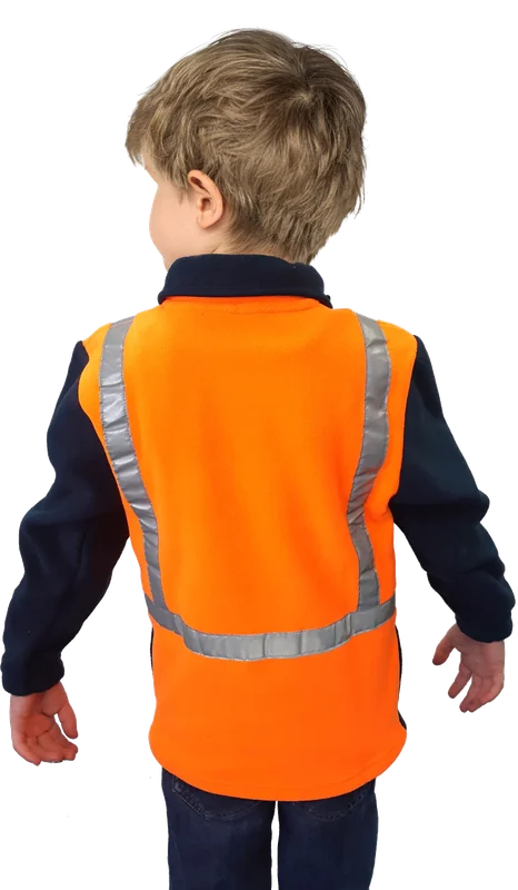 Children’s Hi-Vis Polar Fleece - Image 2