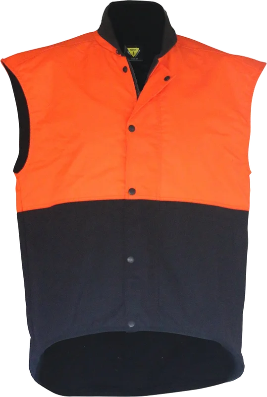 Oilskin D/O Sleeveless Vest