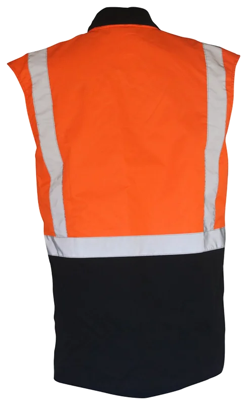 Oilskin D/N Sleeveless Vest - Image 3