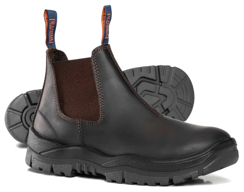 Mongrel Oil Kip Leather Slip-on Safety Boot - Image 2