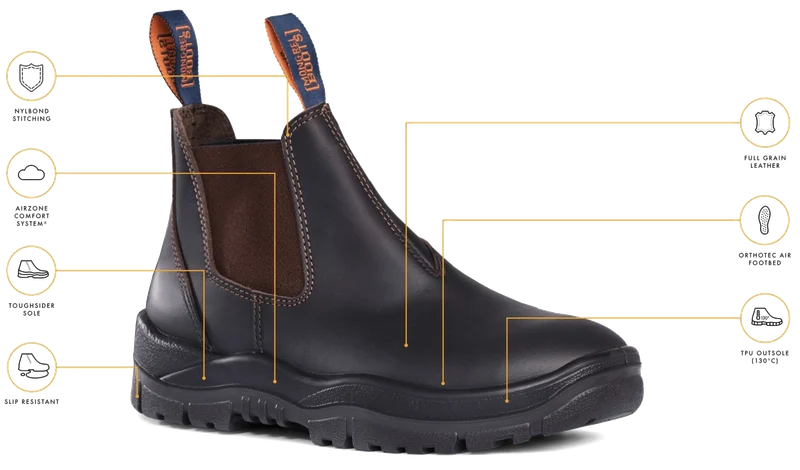 Mongrel Slip-on Leather Non-Safety Boot - Image 3