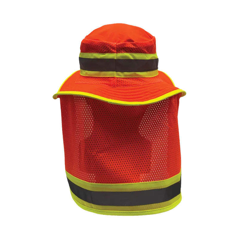 Esko Hi-Vis Full Brim Safari Hat - Image 2
