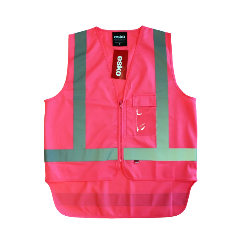 Esko Hi-vis Safety Vest, Pink